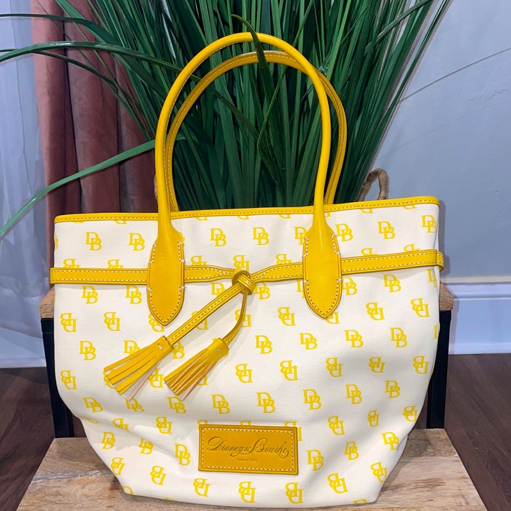 Dooney & Bourke Signature Mini Tote Bag - AUTHENTIC